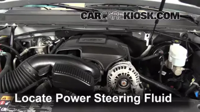 2013 Chevrolet Tahoe LT 5.3L V8 FlexFuel Liquide de direction assistée Rajouter des liquides